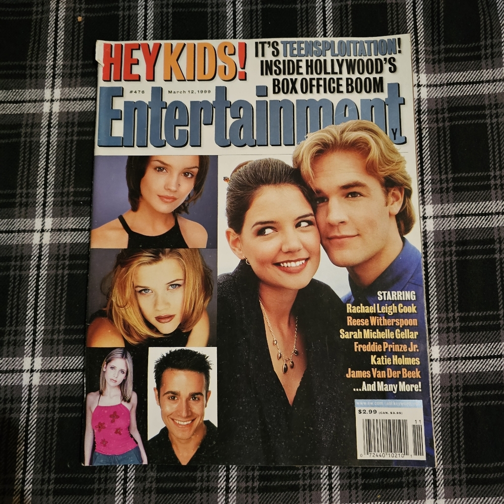Entertainment Weekly Magazine #476 | Katie Holmes & James Van Der Beek (Cover)